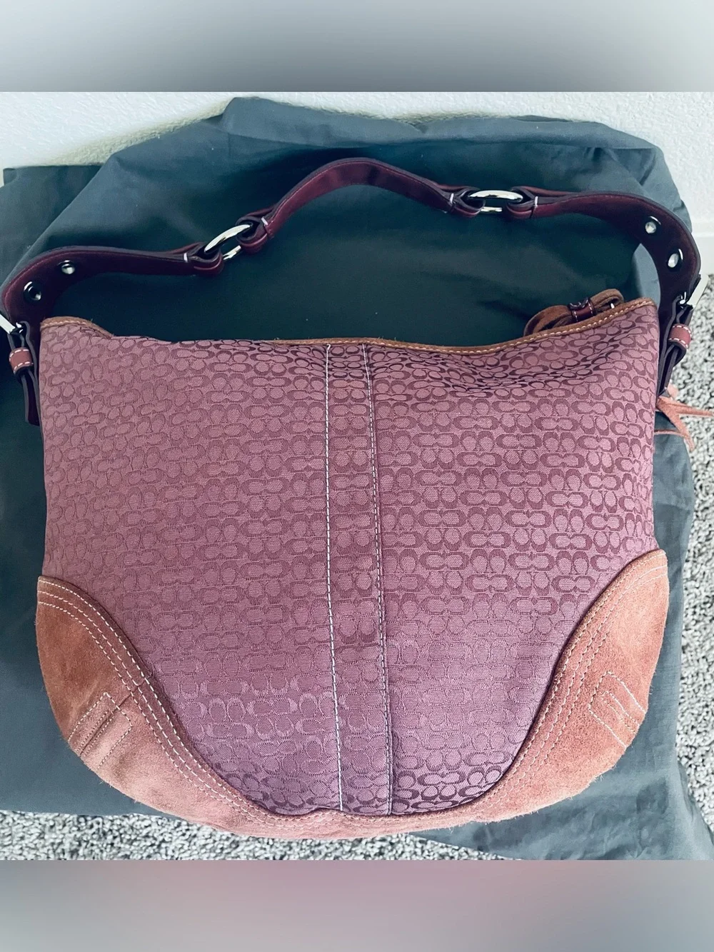 Coach stylish plum